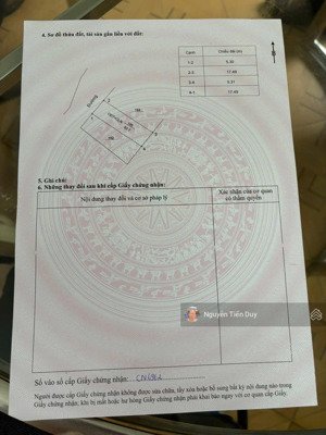 bán ô đất khc 15 liên bảo. diện tích 93m. mặt tiền 5,3m. đường 2 xe oto tránh nhau. lh 