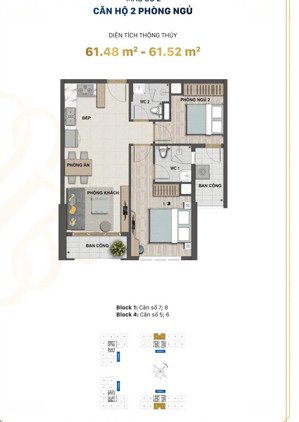 căn hộ 2pn2wc - 4,68 tỷ, thanh toán nhẹ, hướng đông nam, nhìn sông sài gòn. lh 