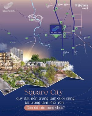 square city dự án đáng đầu tư nhất thái nguyên đã mở booking - an cư, sinh lời bền vững