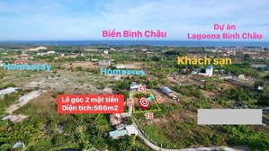 đất biển bình châu - gần khu villa nguyễn gia - khu vực homestay suối nước nóng