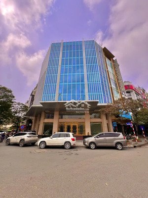 cho thuê sàn văn phòng 82 trần thái tông - cầu giấy - 310m2 lô góc full kính