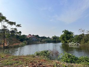 siêu hiếm. đất bám hồ, view núi thoáng vĩnh viễn. ô tô vào tận đất. minh quang - ba vì. giá 3.950
