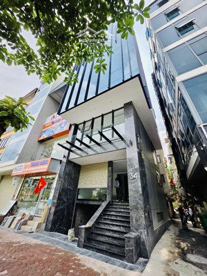 35 tỷ sở hữu toà nhà 9 tầng mặt phố mễ trì mới koong lô góc - dt 56m2, mt 5m, thang máy, thông sàn