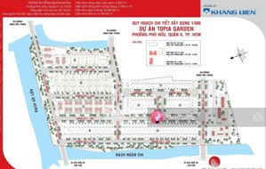 hàng hiếm bán lô đất mặt tiền rạch tại dự án topia garden- đường bưng ông thoàn- giá bán 76tr/m2