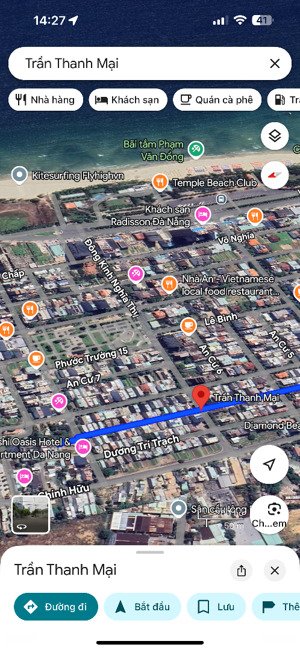 mặt tiền trần thanh mại, 2 lô liền kề. gần biển phạm văn đồng