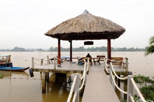bán khu nghỉ dưỡng ven sông tại cồn phụng bến tre