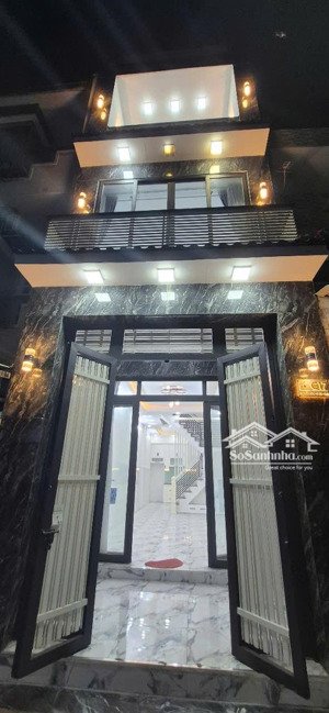 nhà mới dành cho đại gia đình, 3 tầng, 4 phòng ngủ lớn, hẻm xe hơi đường mễ cốc quận 8
