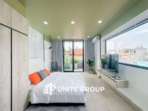 cho thuê studio rộng 30m2 - ban công nguyễn công hoan, phú nhuận gần khu ăn uống