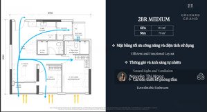 đầu tư 2pn orchard grand - capitaland ls cho thuê thực tế 7.5%/năm tại tp mới phường bình dương hcm