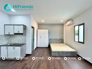 phòng studio full nội thất - cửa sổ trời thoáng mát - ngay lotte mart gò vấp