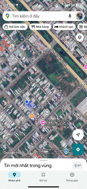 nền vị trí đẹp hiếm nền trống đường c5 kdc phú an cái răng tp cần thơ phường hưng phú