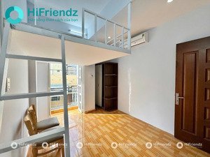 duplex có bancol - đầy đủ tiện nghi - thuận tiện di chuyển các quận trung tâm