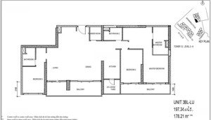 bán hàng hiếm căn hộ 3pn, 3wc, 197m2 tại the infiniti riviera point chỉ 15,5 tỷ. lh 