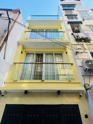 bán nhà mới 100% full nt, 4 tầng, hẻm 6m, nguyễn đình chiểu 4 pn, giá 6,7 tỷ tl