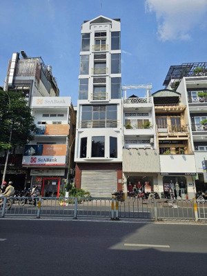 cho thuê tòa nhà mặt tiền đường lê văn sỹ quận 3 diện tích 98,4m2 kết cấu hầm 6 lầu st giá 140tr