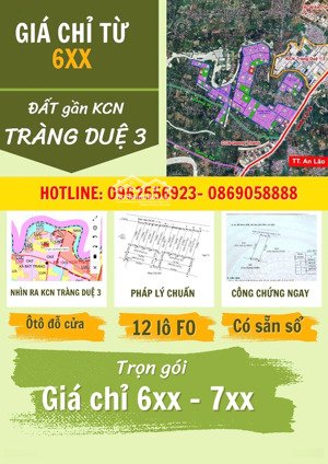 cơ hội đầu tư đất ngay tràng duệ 3 lớn nhất hải phòng chỉ từ 600tr