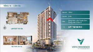 căn hộ 3pn view triệu đô - the vista đà nẵng | căn hộ 1504