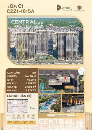 masteri trinity square - trọn vẹn không gian sống đẳng cấp