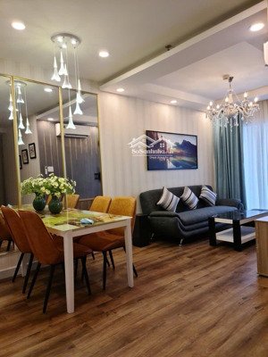 cho thuê căn hộ screc tower q3, dt 76m2, 2pn, 2wc, đầy đủ nội thất. giá cho thuê: 14 tr/th