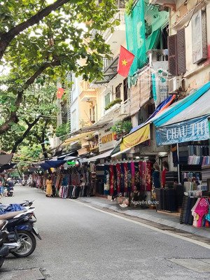 bán nhà mặt phố hòa mã, hai bà trưng 68m², mt 6m, sổ vuông, vị trí đắc địa, kinh doanh ngày đêm