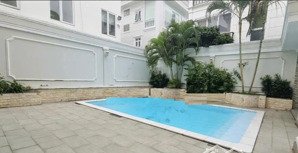 cho thuê biệt thự hồ bơi, khu compound yên tỉnh thảo điền, quận 2, 500m2, bảo vệ 24/24 an ninh