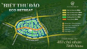 biệt thự đảo eco retreat - quỹ căn độc quyền đẹp
