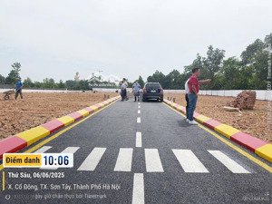đất mặt trục chính cổ đông 3 xe tránh, 100m full thổ cư giá chính chủ, thông tin chính xác như hình