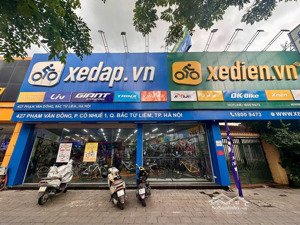 cho thuê mặt bằng phố phạm văn đồng-từ liêm 1 tầng riêng biệt, mt: 17m showroom trưng bày cực đẹp