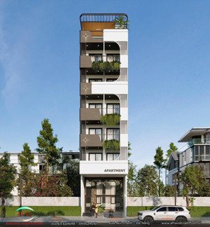 cho thuê khách sạn 6 tầng đường hà bổng. sát biển, khu vực sầm uất, đông khách du lịch.