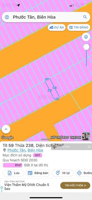 bán đất tdc cường thuận, võ nguyên giáp, phước tân, biên hòa, 2,8 tỷ, 81m2, giá siêu hời!