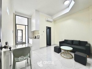 chdv full nội thất 1pn ban công máy giặt riêng cực thoáng ngay etown tân bình