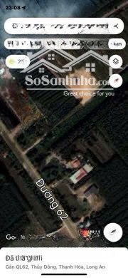 bán đất thổ mặt tiền ql62 km 26, cơ hội đầu tư sinh lời tại long an