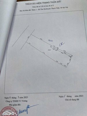 siêu hot đất thổ cư 367.3m2 tại thôn phú hữu, xã tân xã, thạch thất, hà nội, 56 triệu vnd