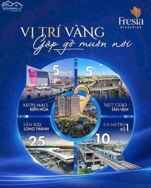 CĂN HỘ VEN SÔNG BIÊN HOÀ NGAY AEON MALL HIỆP HOÀ