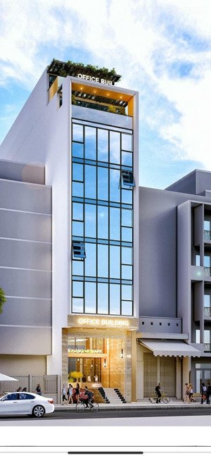 bán tòa văn phòng sổ đỏ chính chủ 12 tầng 2 hầm mặt phố triệu việt vương 150m2, siêu hiếm