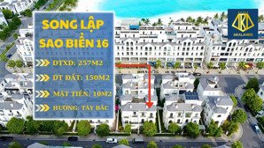 song lập sao biển 150m2 mặt tiền 10m giá tốt nhất còn sót lại - vinhomes ocean park gia lâm