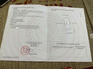 bán lô đất 134,8m2 ngang 7,5m cc tắc giang, minh tân, kiến thụy, hải phòng giá 35tr/m2