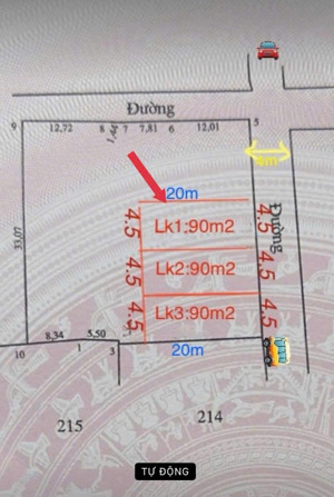 bán đất tại xã tân dân, khoái châu, hưng yên, 23 triệu vnd/m2, 90 m2