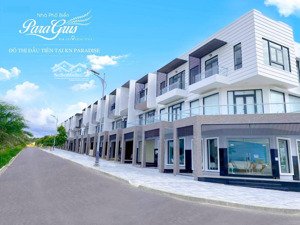 bán lô nhà phố biển para grus - caraworld cam ranh. giá chỉ từ 15,5 triệu/m². cơ hội đầu tư hiếm có