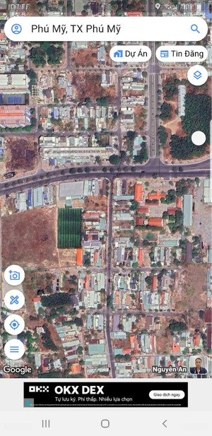 bán lô đất 2mt đg trường chinh và nguyễn duy trinh khu dân cư trung tâm phú mỹ, dt: 5x25m giá 5.6tỷ