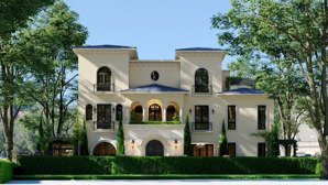 bán biệt thự siêu phẩm đất quảng vinhomes thăng long, 381m2 đất, 180m2 xây dựng, giá bán 62 tỷ