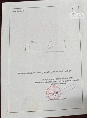 bán mặt phố quan nhân 177m2 giá 73 tỷ thanh xuân