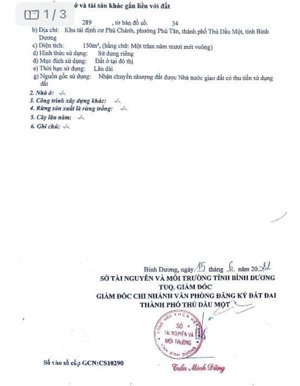 bán đất đường 108, khu tdc phú chánh, phường phú tân, thủ dầu một (nay là phường bình dương)