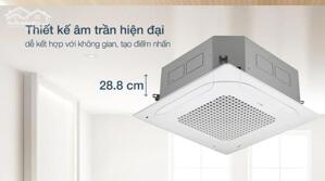 Có nên chọn thi công Máy lạnh âm trần LG ZTNQ36GNLA0 Inverter cho không gian?