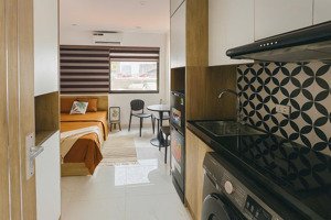 mới 100%! cho thuê cccm 162 khương đình, full đồ, máy giặt sấy riêng, view toàn cảnh, pccc, giá tốt