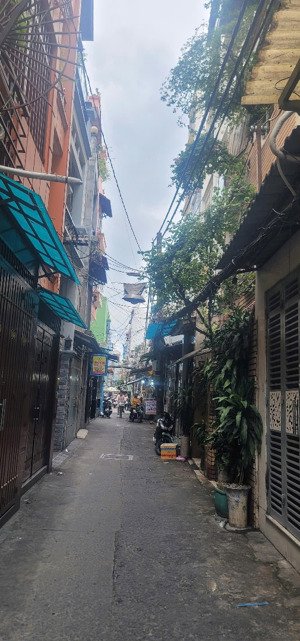 cho thuê nhà đường đoàn văn f10 q4 4x12m 1 trệt 2 lầu 3 pn 4 toilet .
nội thất cơ bản 14 triệu