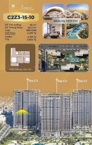 bán 2n 2wc view nội khu xanh đẳng cấp masteri trinity square em nguyệt