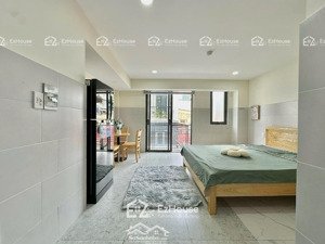 cho thuê căn hộ dịch vụ full nội thất, có ban công, máy giặt riêng gần sân bay tân sơn nhất