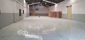 kho xưởng 600m2 đường cont chạy ngay aeon - cổng bảo vẹ - điện 3 pha giá 38tr tl