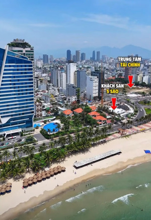 lô đất mặt tiền 10m đường mỹ khê 8 sát biển mỹ khê - dt 80m2 xây cực đẹp - giá 12 tỷ